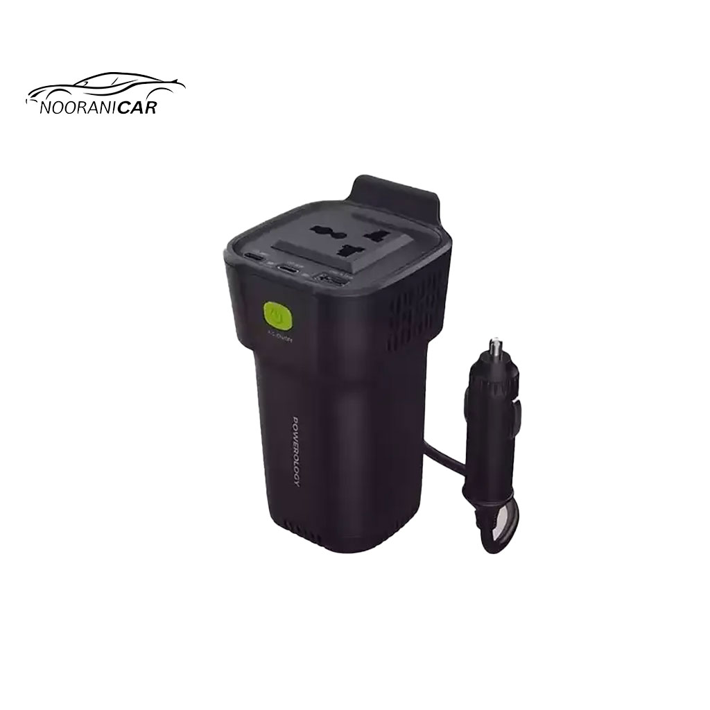 اینورتر فندکی خودرو POWEROLOGY مدل P150INVBK اینورتر فندکی خودرو POWEROLOGY مدل P150INVBK